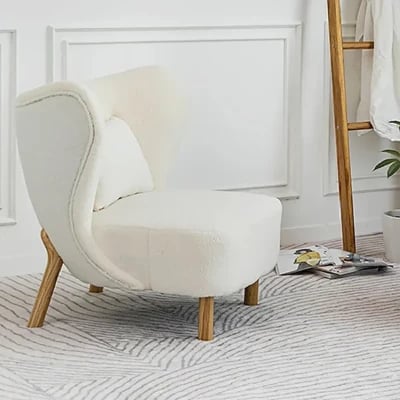 Picture of Arteza Natural Wood Accent Chair – Elegant Design for Any Room