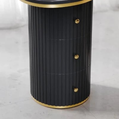 صورة هيتاتشي – مكتب مكتبي من الخشب الطبيعي مع قاعدتين جانبيتين