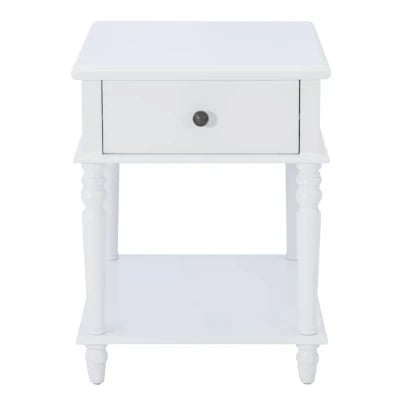Picture of Rakan Side table natural wood - One Drawer