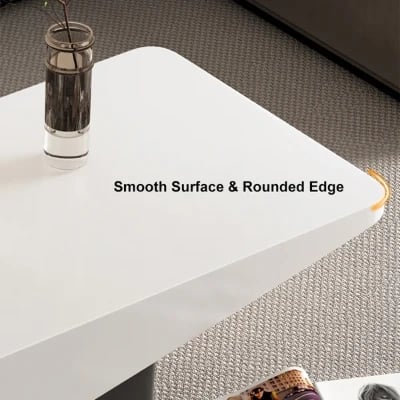 Picture of Divvia Natural Wood Coffee Table  with drawer storage