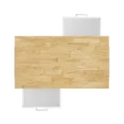 Flury Small Kitchen Island with storage