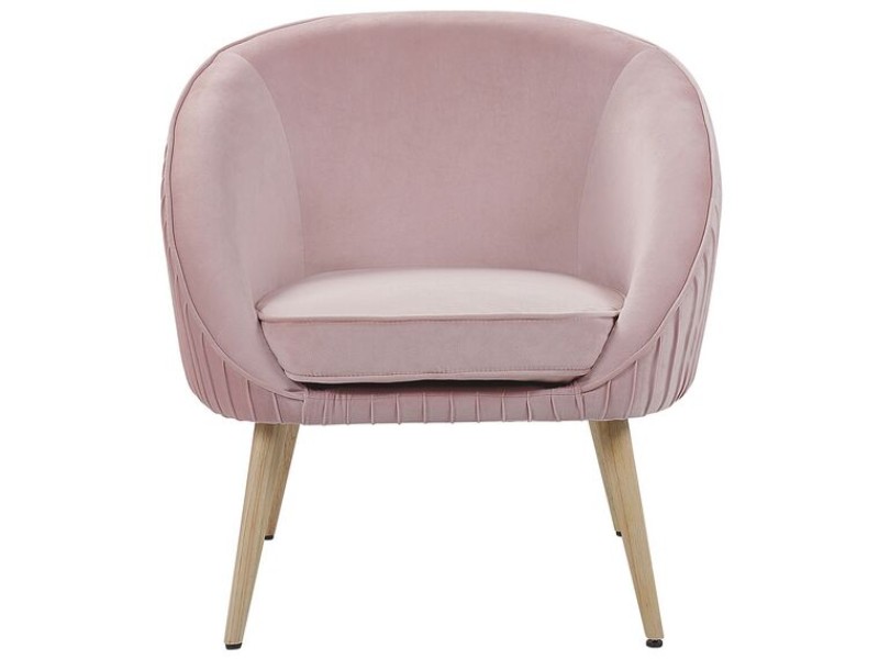 صورة كرسي ديڤانو الدائري الأنيق – مصنوع من الخشب الطبيعي مع تنجيد فخم