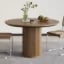 Picture of Gevora Round Dining Table - Natural Wood