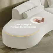 Picture of Elora Velvet Wave Sectional