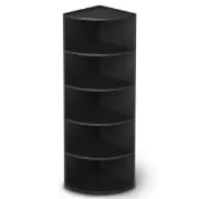 Marvo – Modern Natural Wood Corner Bookcase