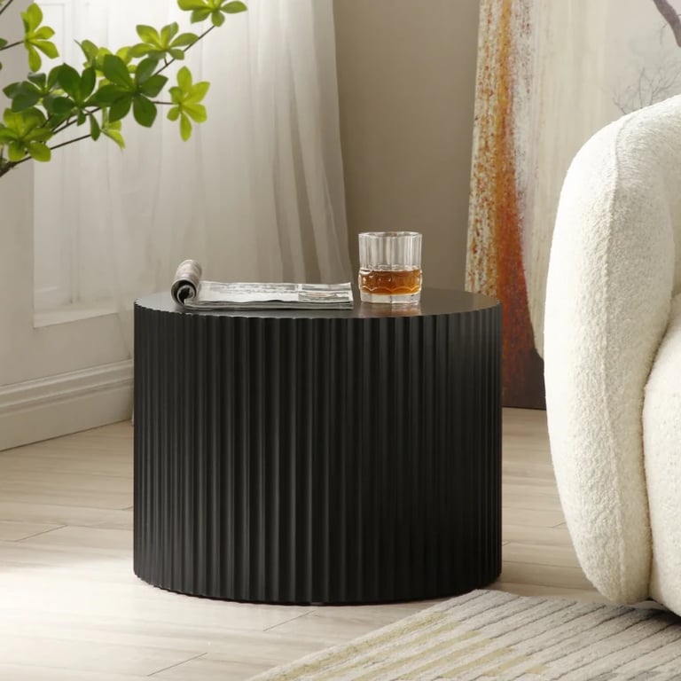 صورة آڤارا  طاولات متداخلة دائرية من الخشب الطبيعي