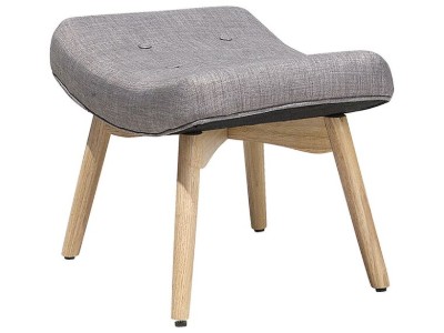 Picture of Montana Armchair Set – Natural Wood Armchair with Matching Footrest