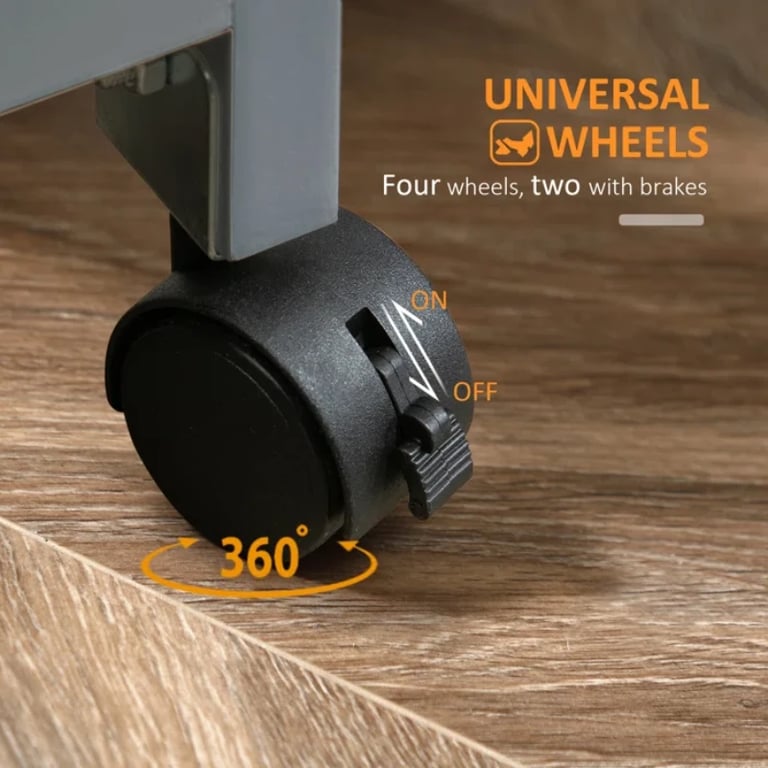 Kulinos Small Kitchen Island with Wheels