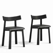 Picture of Kairo Noir Dining Chair – Painted Elegance in Natural Wood