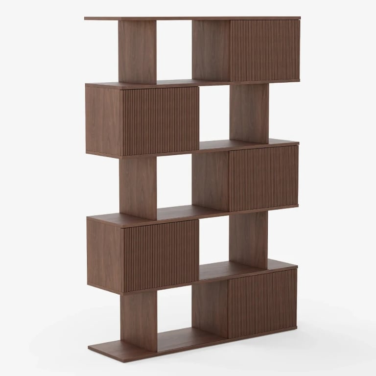 Ravine – Natural Wood Display Shelf with Modern Design