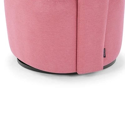 Picture of Patchie Patchwork Accent Chair – Soft Upholstery with Natural Wood Base