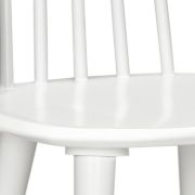 Biry Solid Wood Slat Back Arm Chair