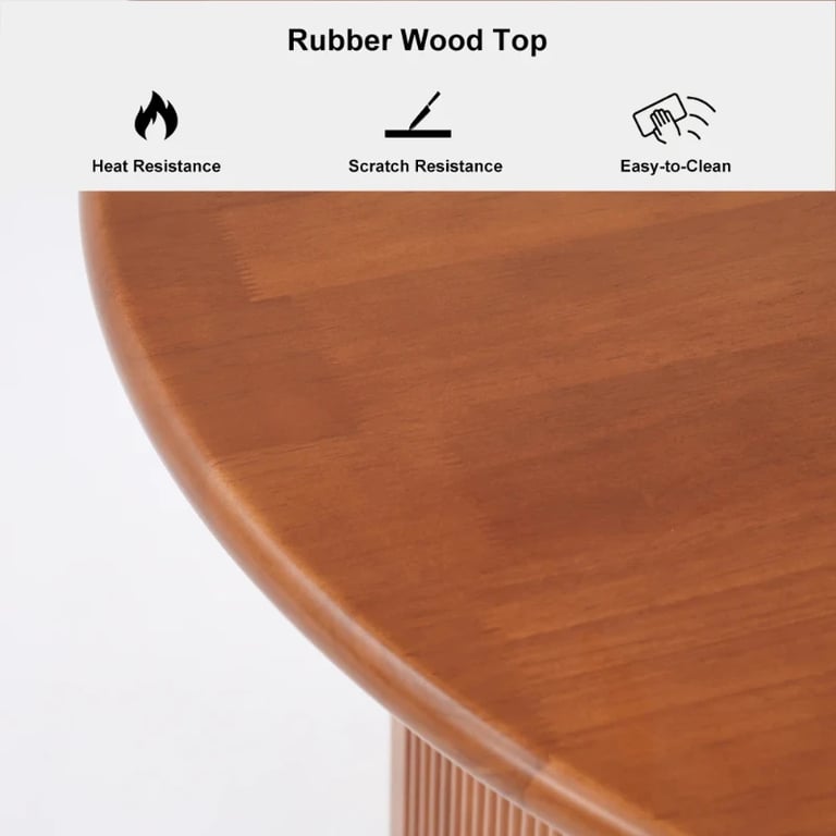 Picture of The Crescent Root Dining Table - Natural wood