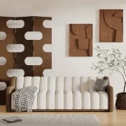 صورة كنبة ريڤا - خشب الطبيعي