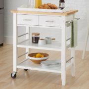 Kilop - Natural Wood Kitchen Cart