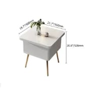 Lunaro – Coffee Table with Dual Lift-Top Surface | Natural Wood