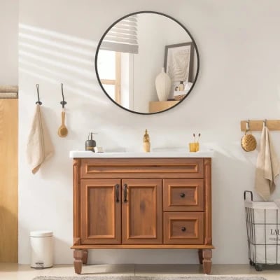 curyna Round  Wall Mounted Mirror