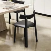 Picture of Kairo Noir Dining Chair – Painted Elegance in Natural Wood
