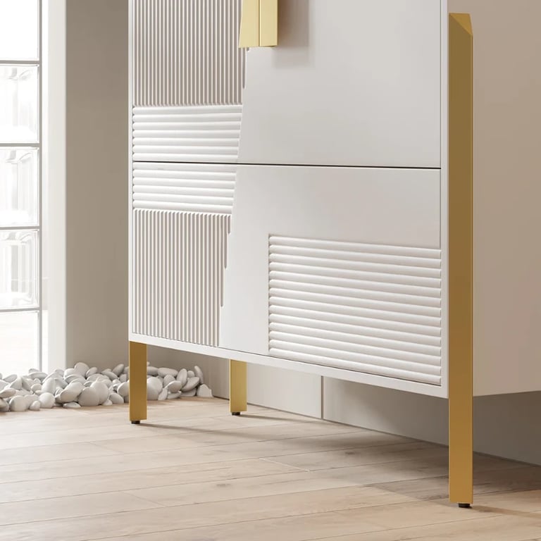 Noirette – Modern Shoe Cabinet Made of Natural Wood