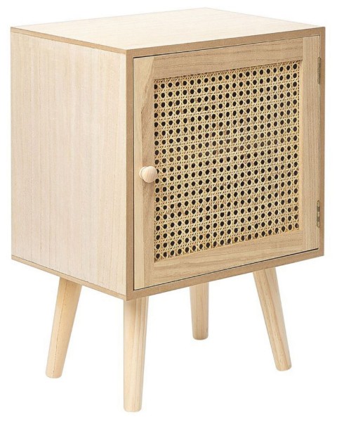 Picture of Pauline – Rattan Single-Door Bedside Table