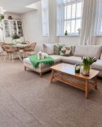 صورة لاڤا -طاولة قهوه خشب طبيعى مع رف