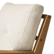 Picture of Casilo Natural Wood Armchair – Vintage Charm & Everyday Comfort