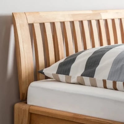 Picture of Daxon Natural  Wood Bed –Ultimate Strength