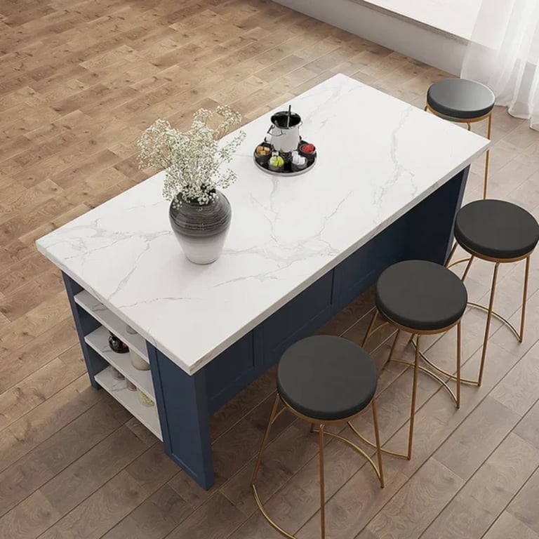 Grata Kitchen Island with Storage