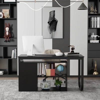 Éclipse Desk  - Natural wood.