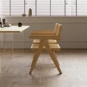 Picture of Zavira Rattan Accent Chair – Minimal Form, Natural Texture