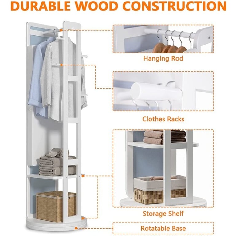 Picture of Santa Wide Jewelry Armoire with Mirror