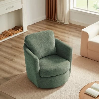 صورة .إمبريال كرسي منحني بذراعين - من الخشب الطبيعي