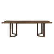 Noraya Dining Set – Natural Wood with Upholstered Chairs