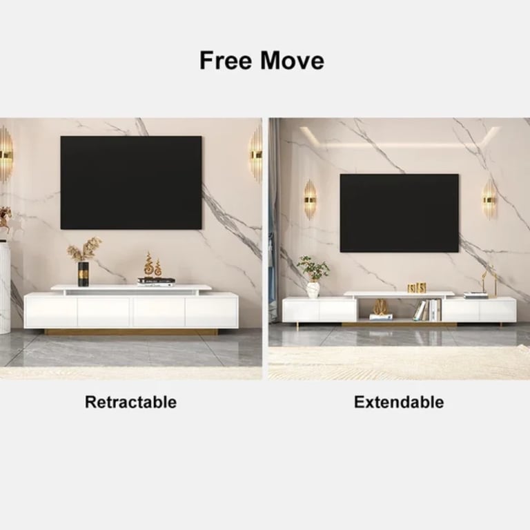 Picture of Flexta Expandable TV Stand – Glossy