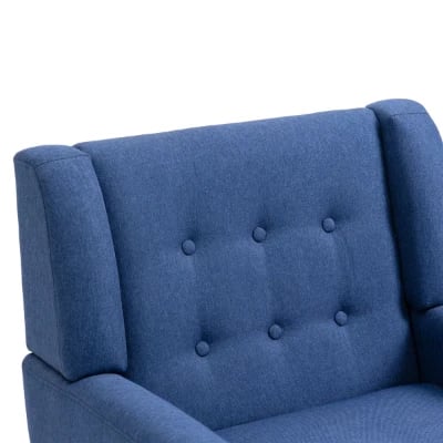 Picture of Perlette Accent Chair - Natural Wood.