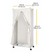 Rolling Garment Rack Covers