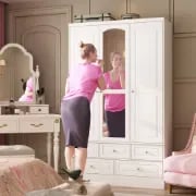 Picture of Mexico elegant wardrobe with mirror