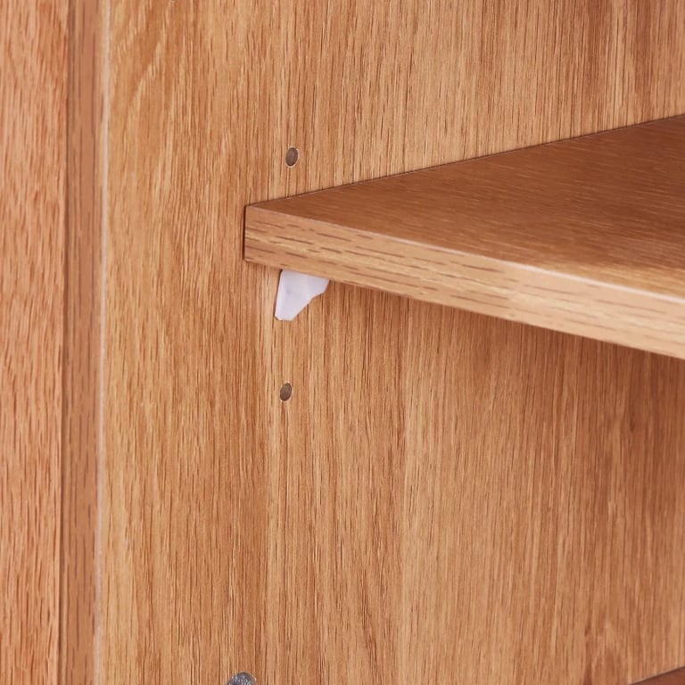 Picture of Keinna Sideboard Cabinet Natural Wood -  4 Shelves