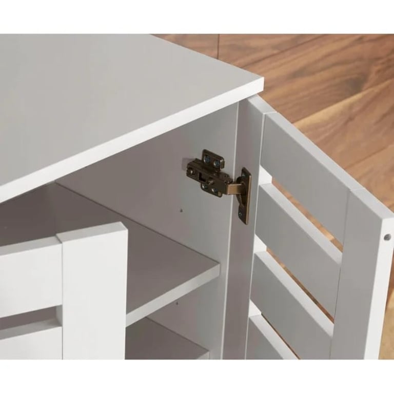 Picture of Groozy White Shoe Storage Cabinet