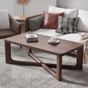 Picture of Lunvi Natural Wood Coffee Table – Scandinavian Inspired Design