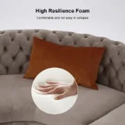 Picture of Montero Curved Sectional -Natural Wood