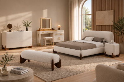 Picture of Leve Bedroom Set – Modern Curved Design