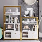 Picture of Luria's bookshelf