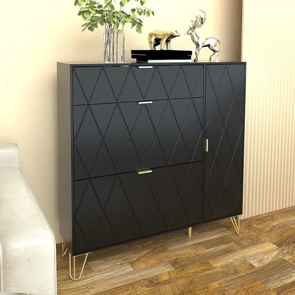 كريفي جزامة مودرن - خشب طبيعي