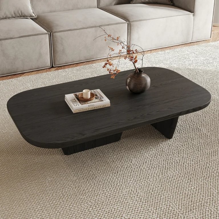 صورة Vireon Modern Oval Coffee Table