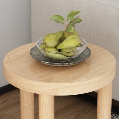 Picture of Kailie modern natural wood Side table