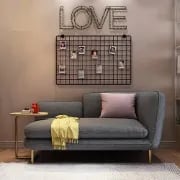 صورة كنبة موندريان - خشب طبيعى