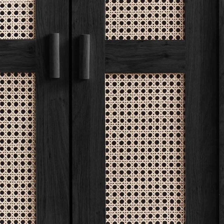 Picture of Ezra – 2-Door Wardrobe in Treated Natural Wood