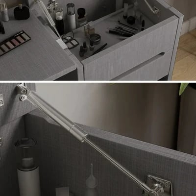 Picture of Nordic dresser with stool and mirror