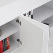 Picture of Venela Modern Sideboard Natural wood with Metal legs